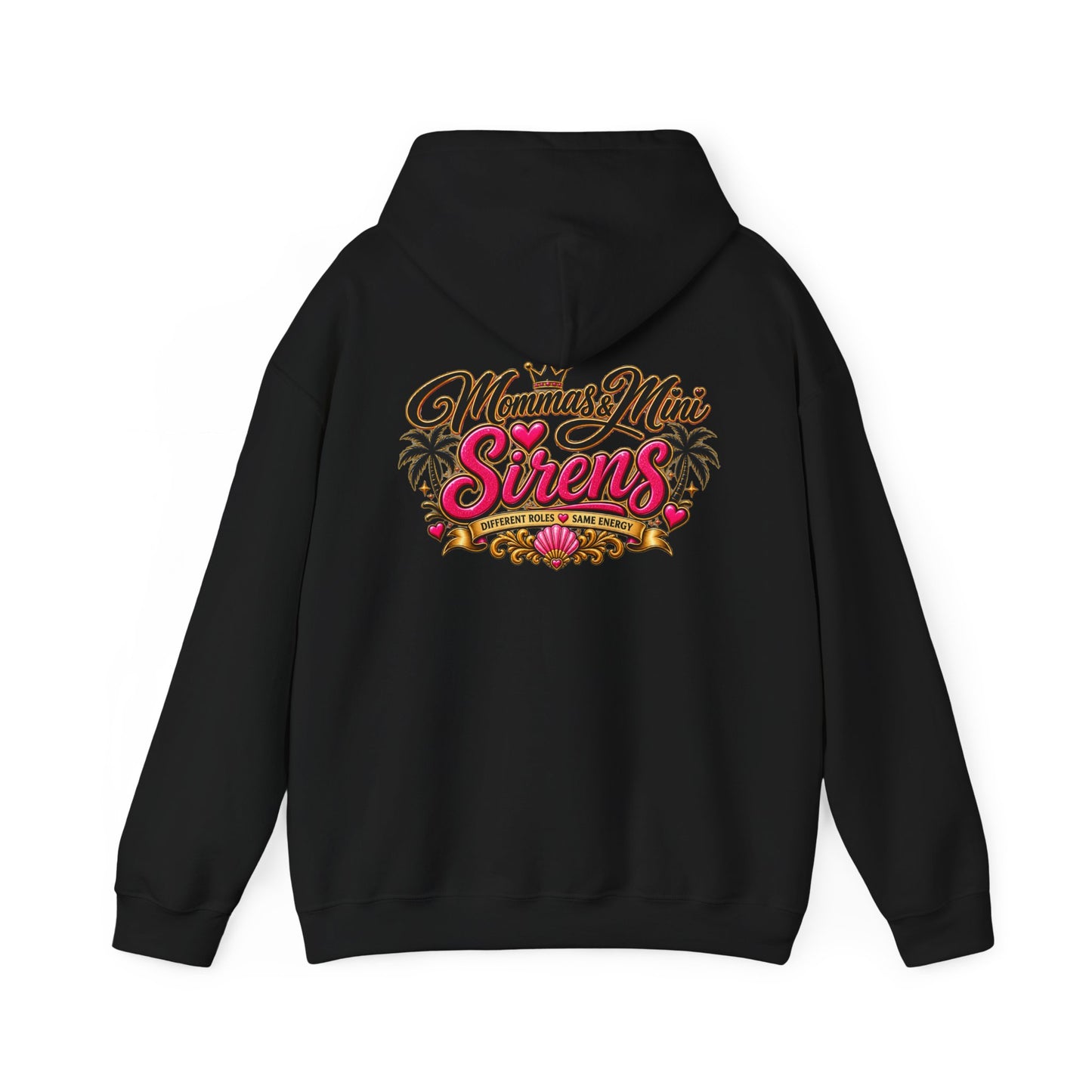Siren Energy Hoodie — “Mamas & Mini Sirens” Tropical Matching Hoodie