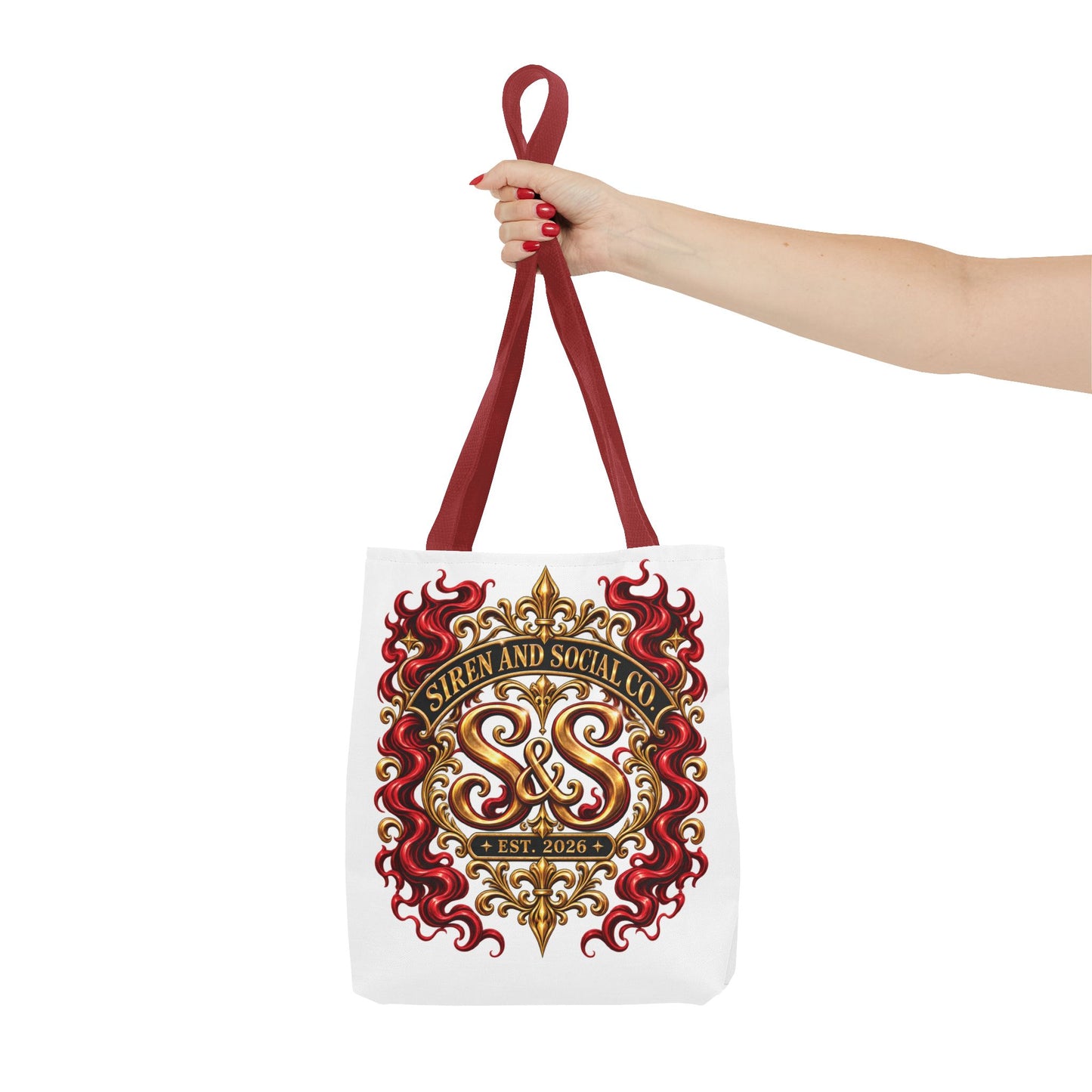 Our personalized logo On a tote!