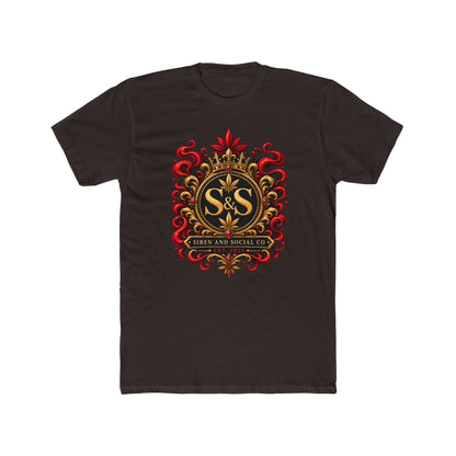 S&S Ornate Crest Tee — Vintage Heraldic Logo T-Shirt