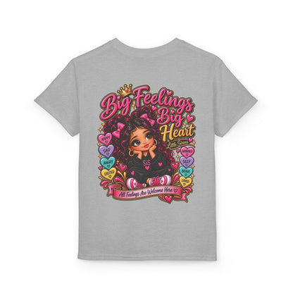 "Big Feelings Big Heart" Little Siren Graphic Tee
