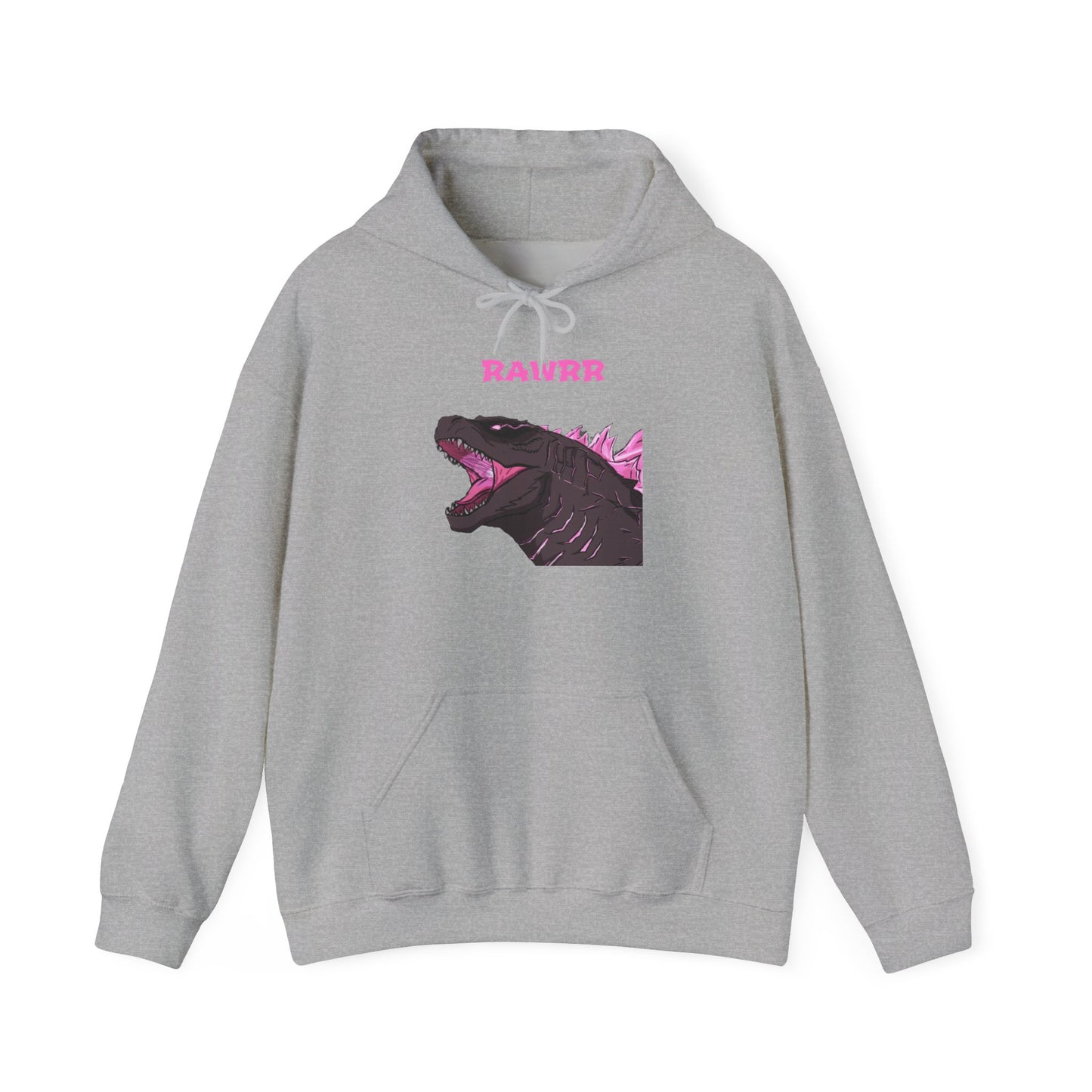 Godzilla Roar Hoodie — Retro Neon Kaiju Sweatshirt