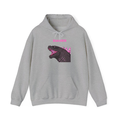 Godzilla Roar Hoodie — Retro Neon Kaiju Sweatshirt