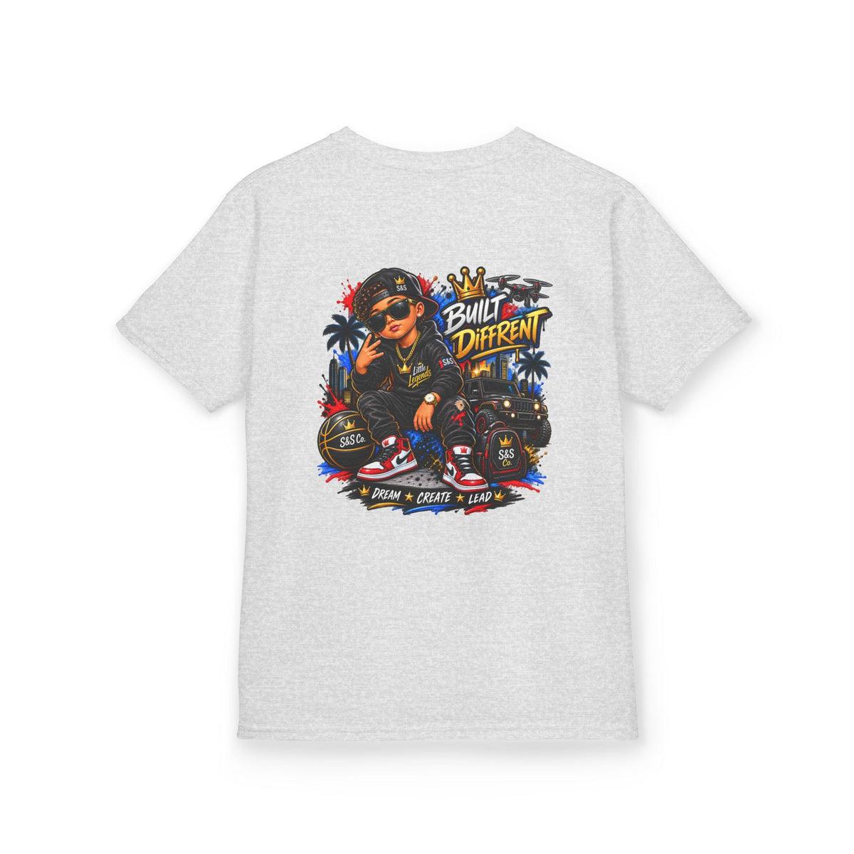 Little Legends 'Built Different' Graphic Tee
