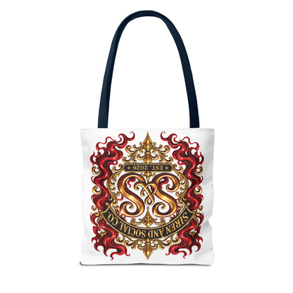 Our personalized logo On a tote!