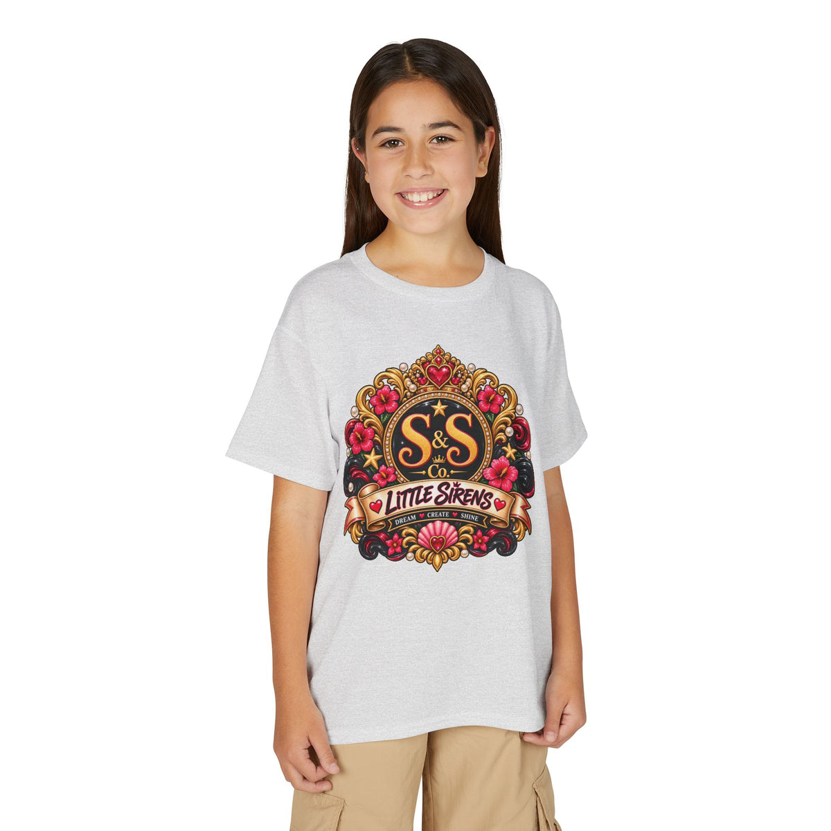 "Big Feelings Big Heart" Little Siren Graphic Tee
