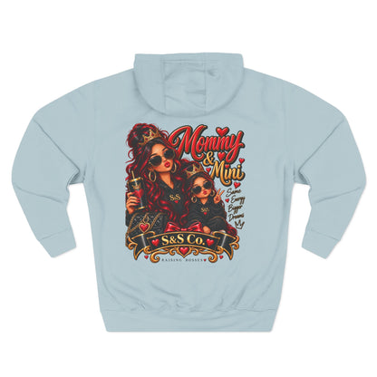 Mom and Mini Sirens Hoodie — Matching Mother-Daughter Graphic Pullover