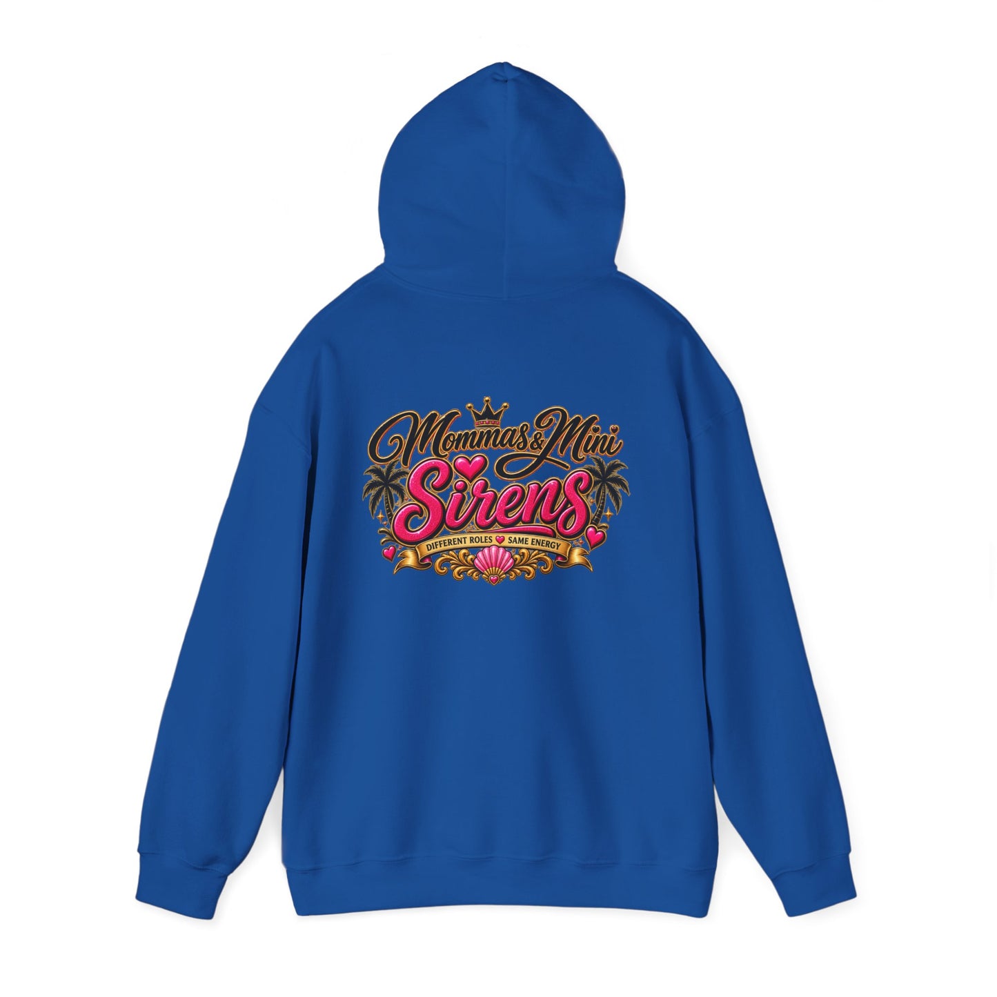 Siren Energy Hoodie — “Mamas & Mini Sirens” Tropical Matching Hoodie