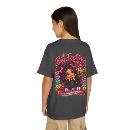 "Big Feelings Big Heart" Little Siren Graphic Tee
