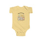 Infant Bodysuit — "Happy 1/2 Birthday" Cute Animal Half-Birthday Onesie