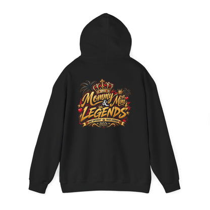 Mommy & Mini Legends Hoodie — Matching Mother-Son Graphic Sweatshirt