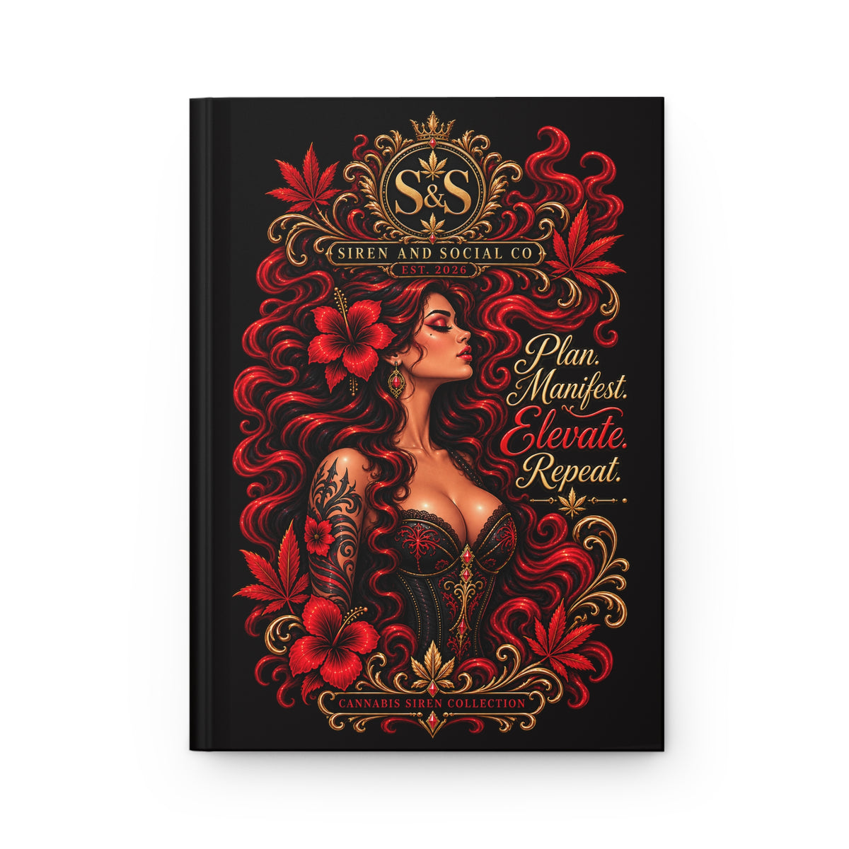Copy of Siren Collection Hardcover Journal — Lined Matte Notebook