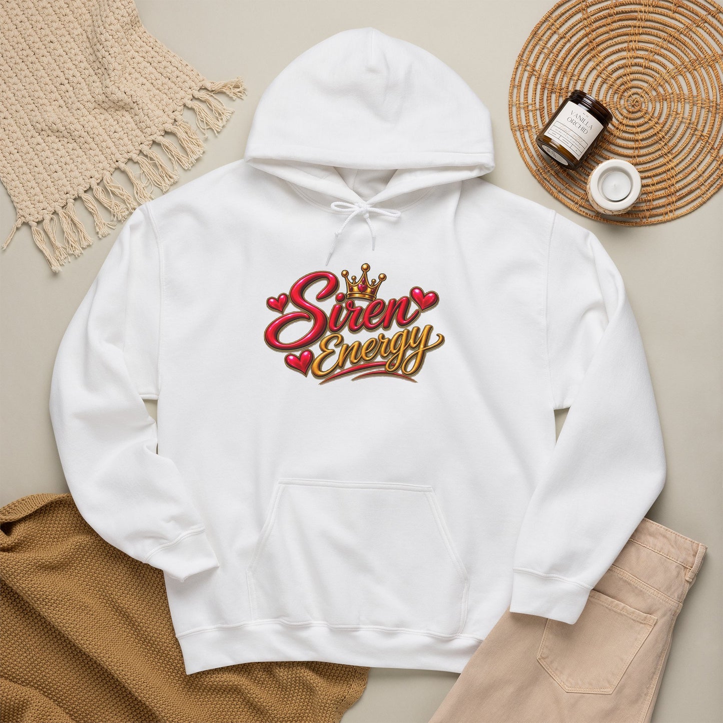 Siren Energy Hoodie — “Mamas & Mini Sirens” Tropical Matching Hoodie