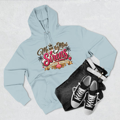 Mom and Mini Sirens Hoodie — Matching Mother-Daughter Graphic Pullover
