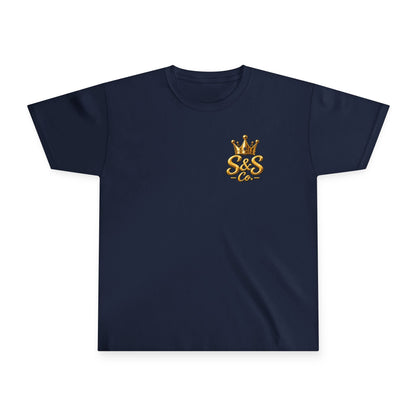 Kids 'Little Legend' Lion Tee – Crowned King Graphic Youth Shirt