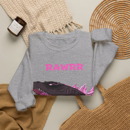 Dinosaur "RAWRR" Crewneck Sweatshirt