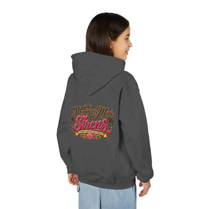 Youth Hoodie — "Mini Siren Energy" Graphic Pullover (Momma’s Mini Sirens)