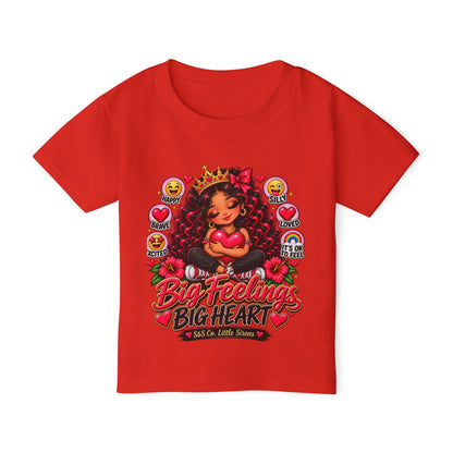 Big feelings Big Heart Toddler T-shirt