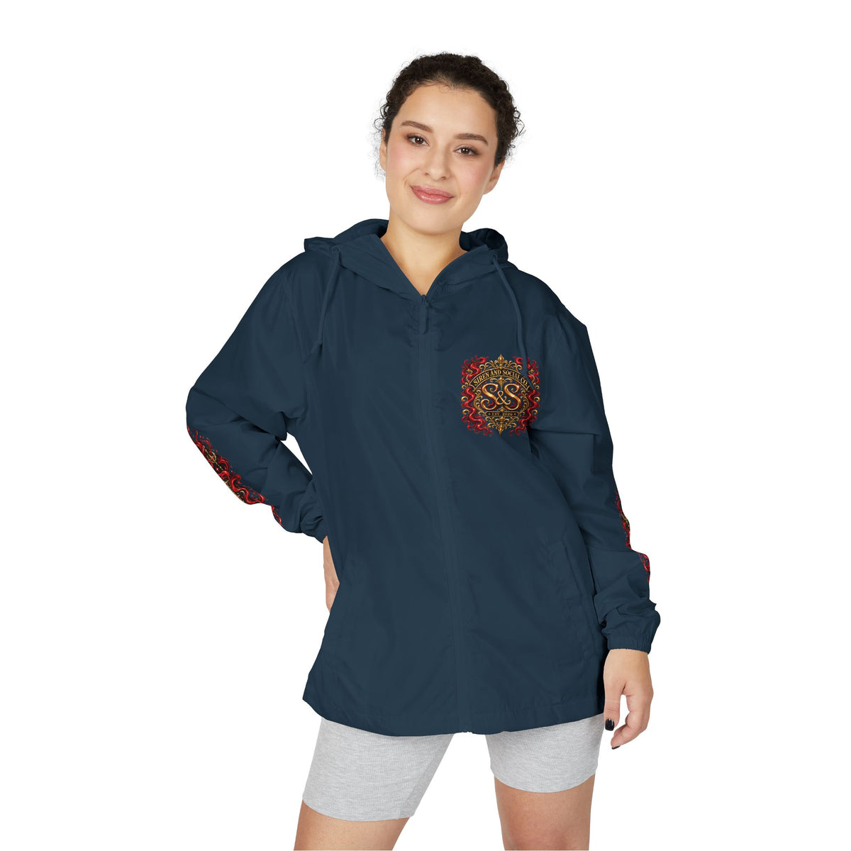 S&SCo Brand Windbreaker Jacket