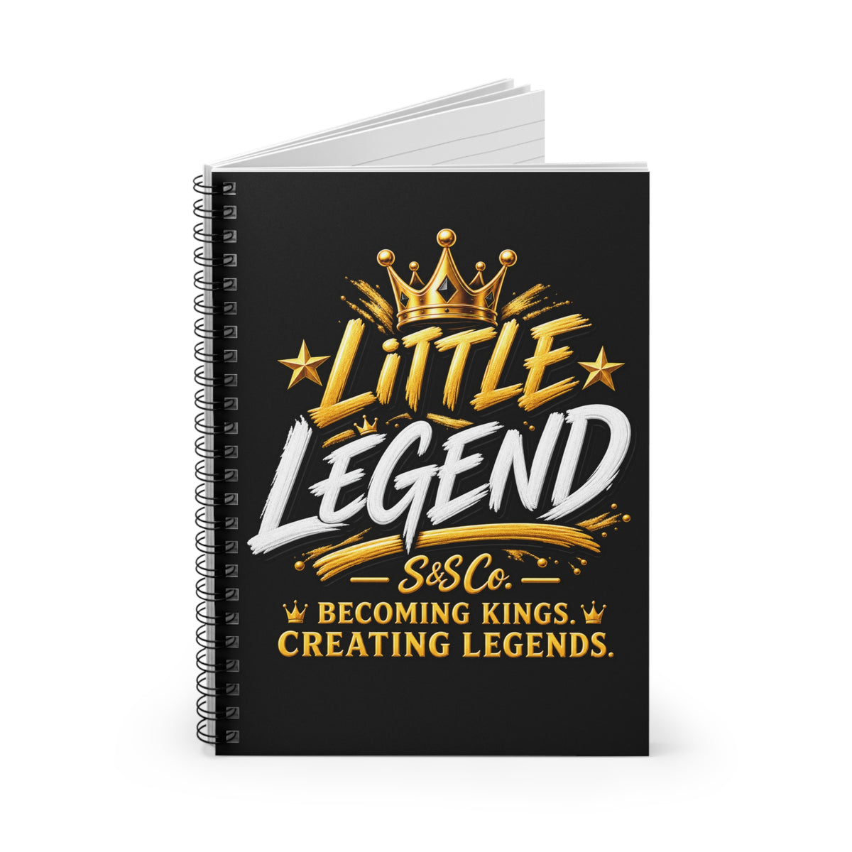 Little Legend Spiral Notebook – Becoming Kings, Creating Legends