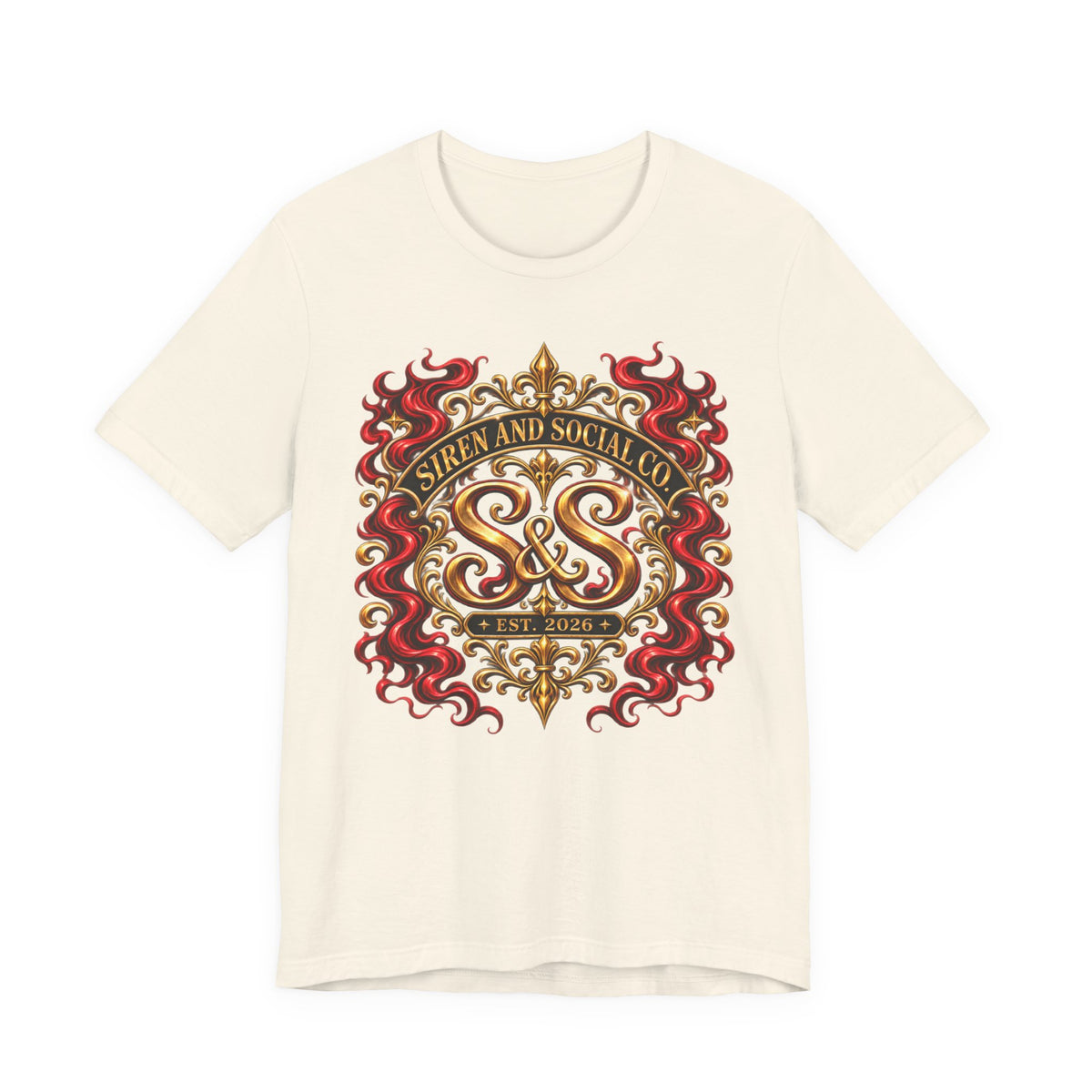Siren & Social Co. Logo Crest T-Shirt