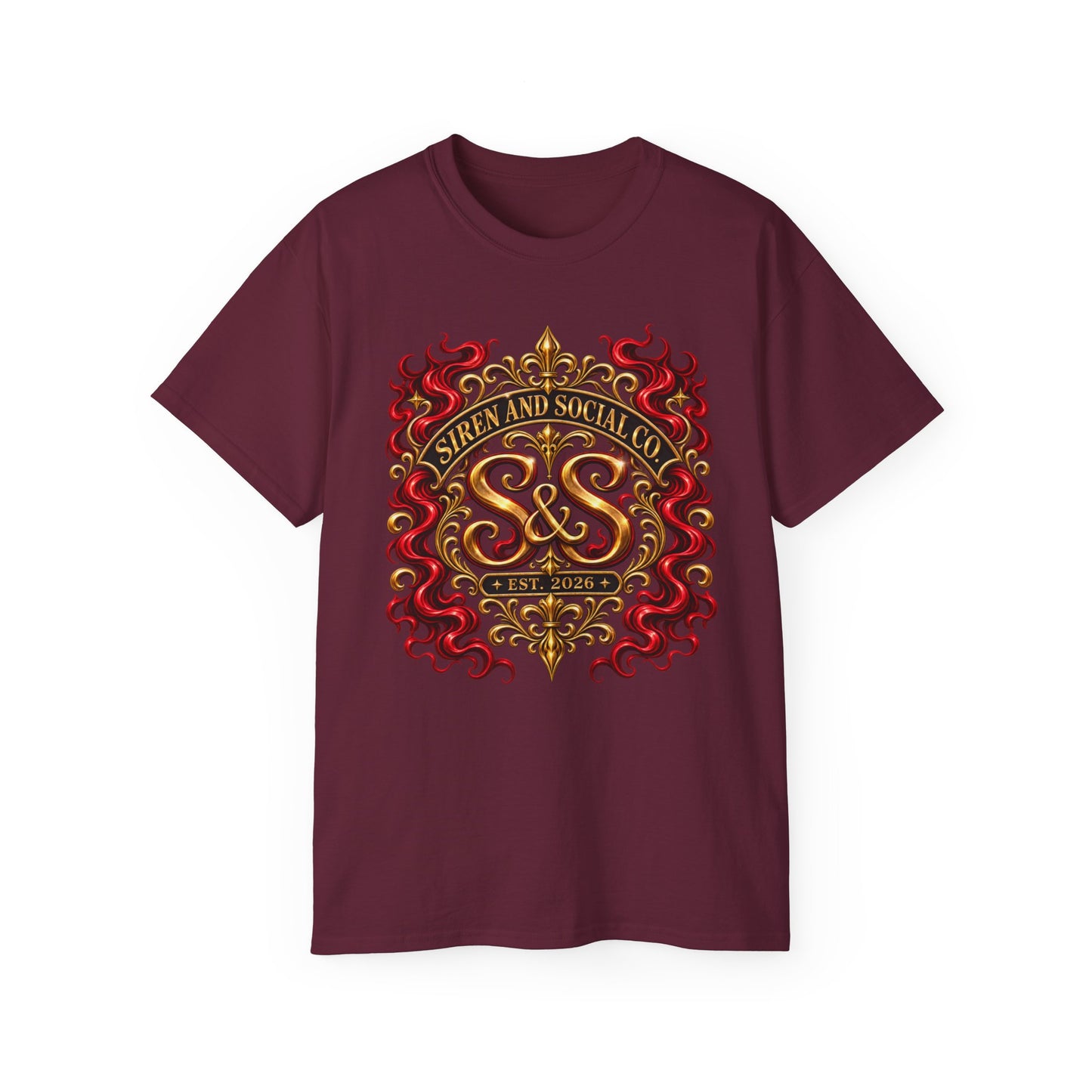 SirenandSocialCo Brand Tee