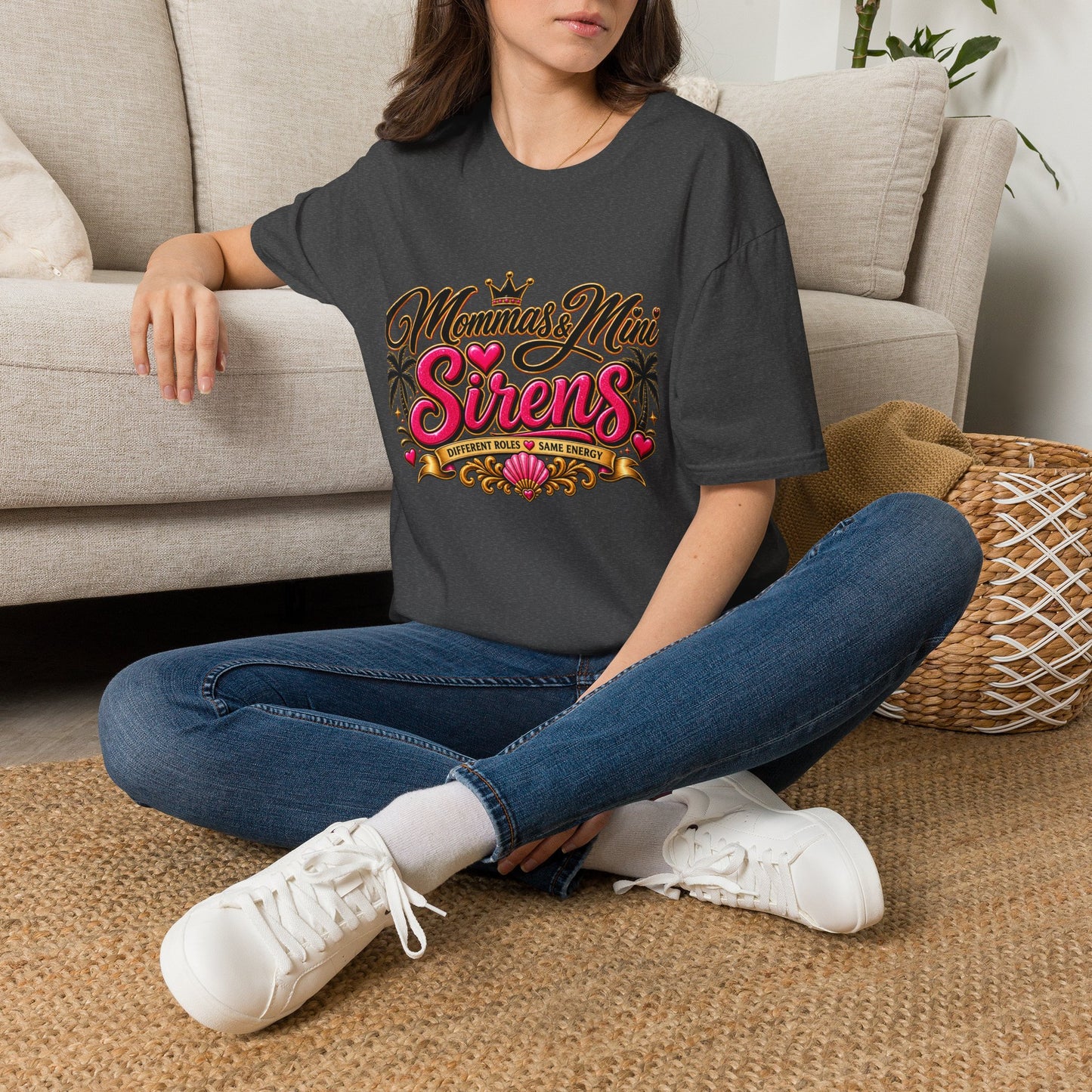 Momma & Mini sirens Tee