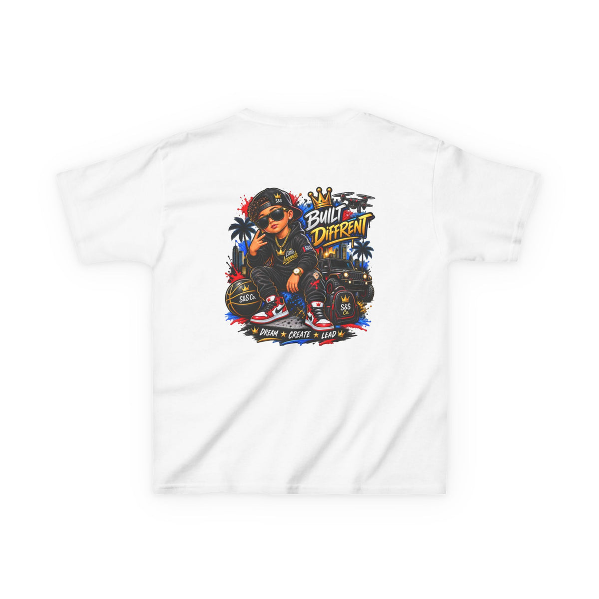 Little Legends 'Built Different' Graphic Tee