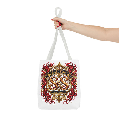 Our personalized logo On a tote!