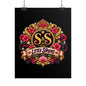 Rolled Poster — Little Sirens Decorative Crest Art Print