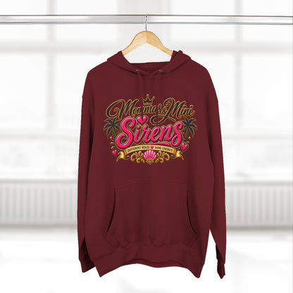 Mom and Mini Sirens Hoodie — Matching Mother-Daughter Graphic Pullover