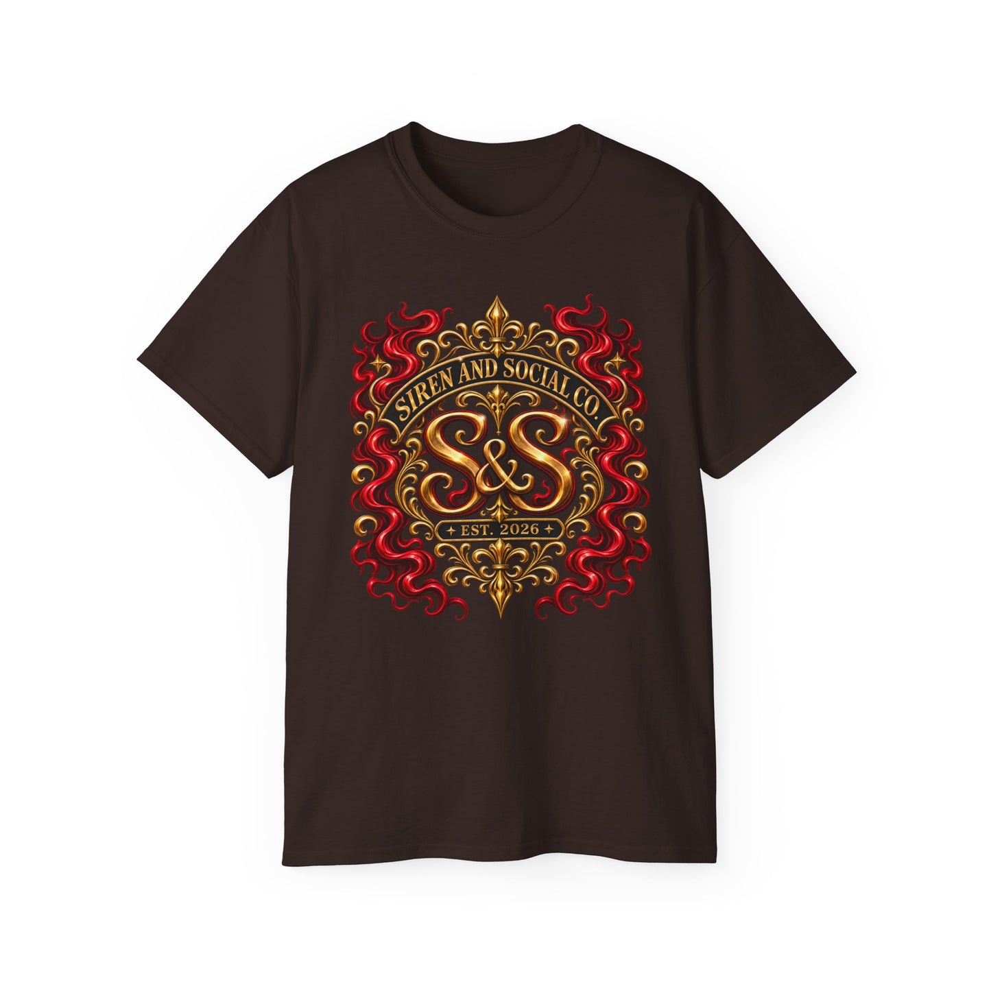 SirenandSocialCo Brand Tee