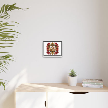 Siren & Social Co. Emblem Matte Canvas (Framed)