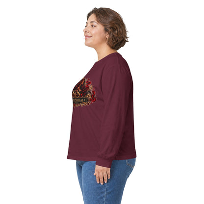 Long Sleeve Tee — 'She Is Not Silent' Afro Hair Graphic