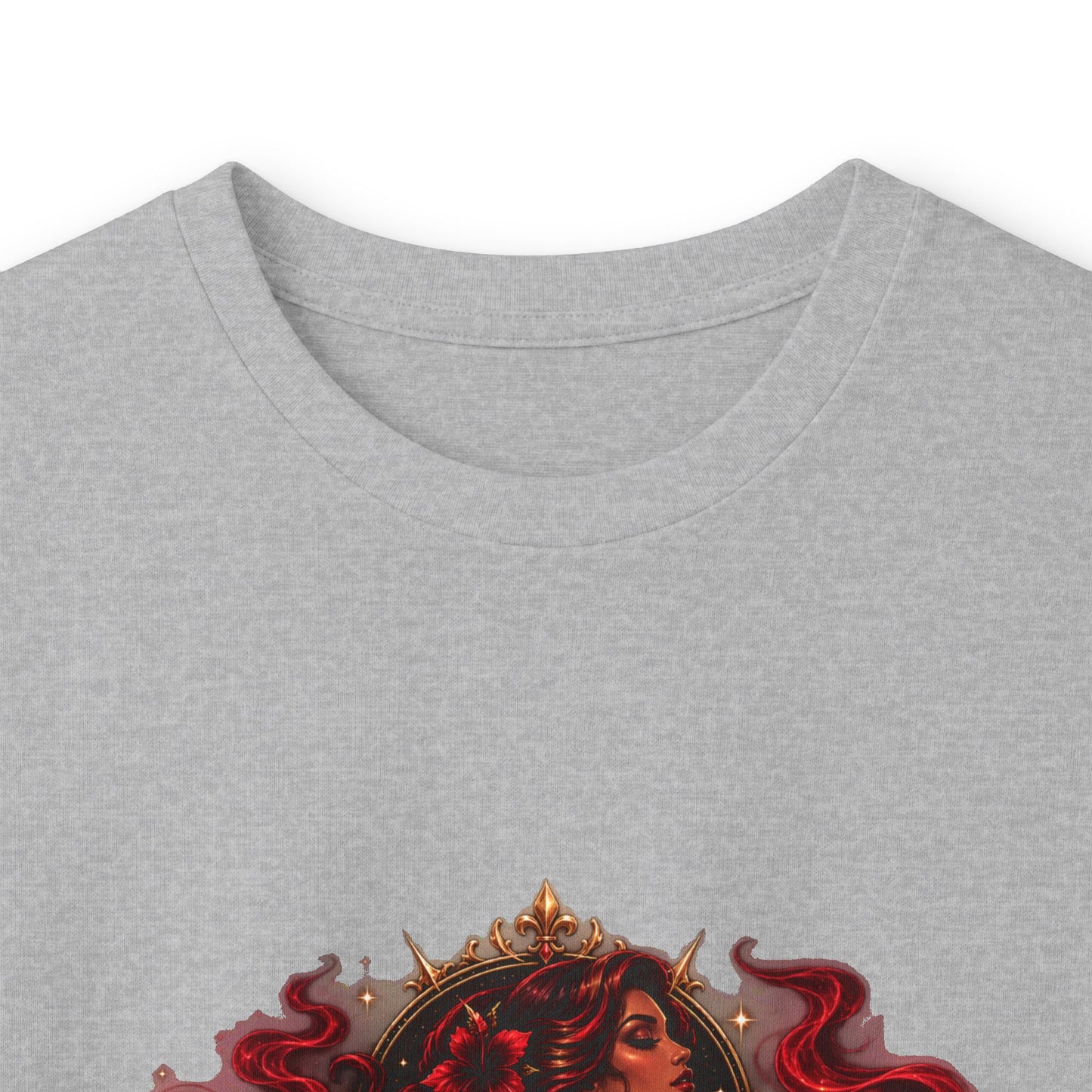 Long Sleeve Tee — 'She Is Not Silent' Afro Hair Graphic