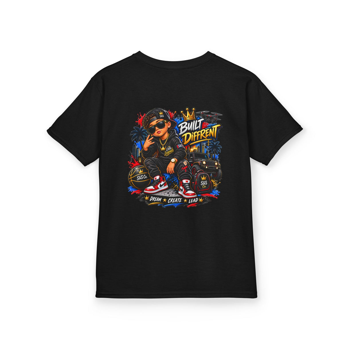 Little Legends 'Built Different' Graphic Tee