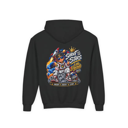 'Shoot for the Stars' Little Legends Graphic Hooded Sweatshirt