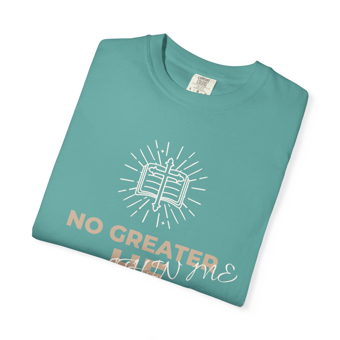 Prayer Scripture T-Shirt — "No Greater Is He Who Pray" Christian Faith Tee