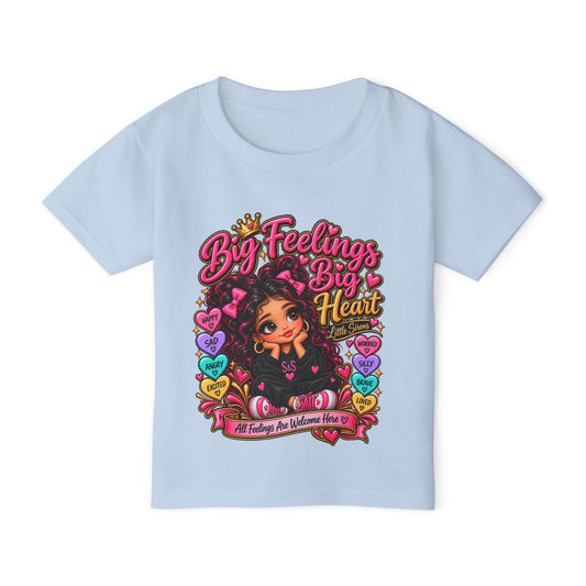 Big feelings Big Heart Toddler T-shirt