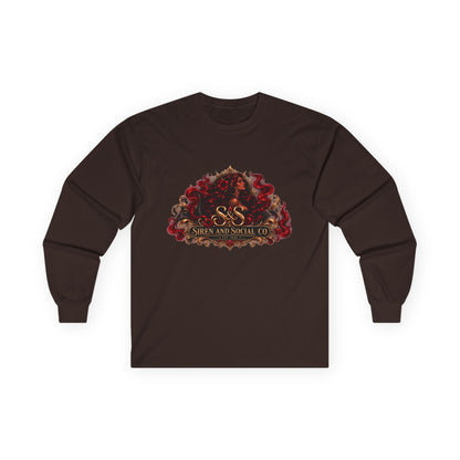 Long Sleeve Tee — 'She Is Not Silent' Afro Hair Graphic