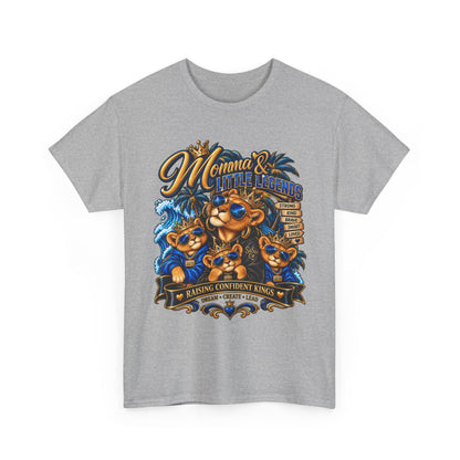 Momma & Little Legends T-Shirt — Cute Bear Family Graphic Tee for Moms