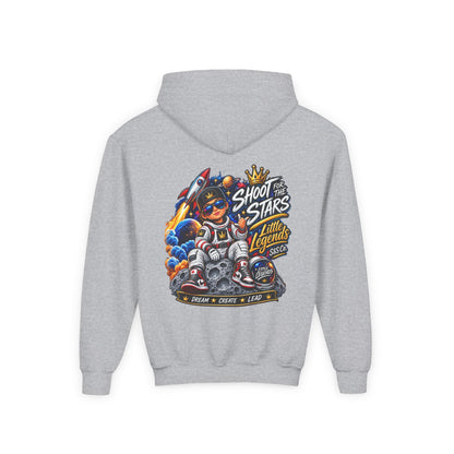'Shoot for the Stars' Little Legends Graphic Hooded Sweatshirt