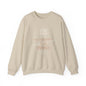 Crewneck Sweatshirt — "No Greater He Who" Inspirational Christian Quote