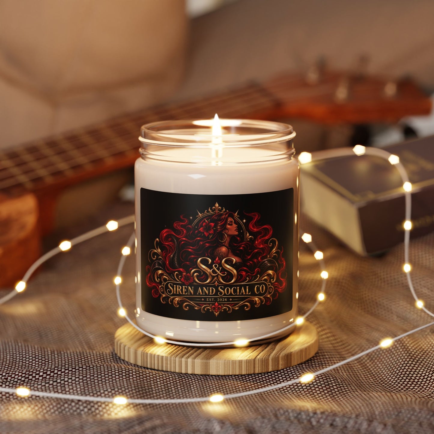 Scented Soy Candle, 9oz