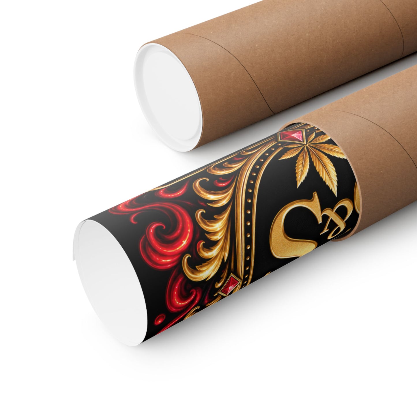Siren & Social Co. Ornate Crest Poster — Matte Vertical Wall Art (Est. 2026)