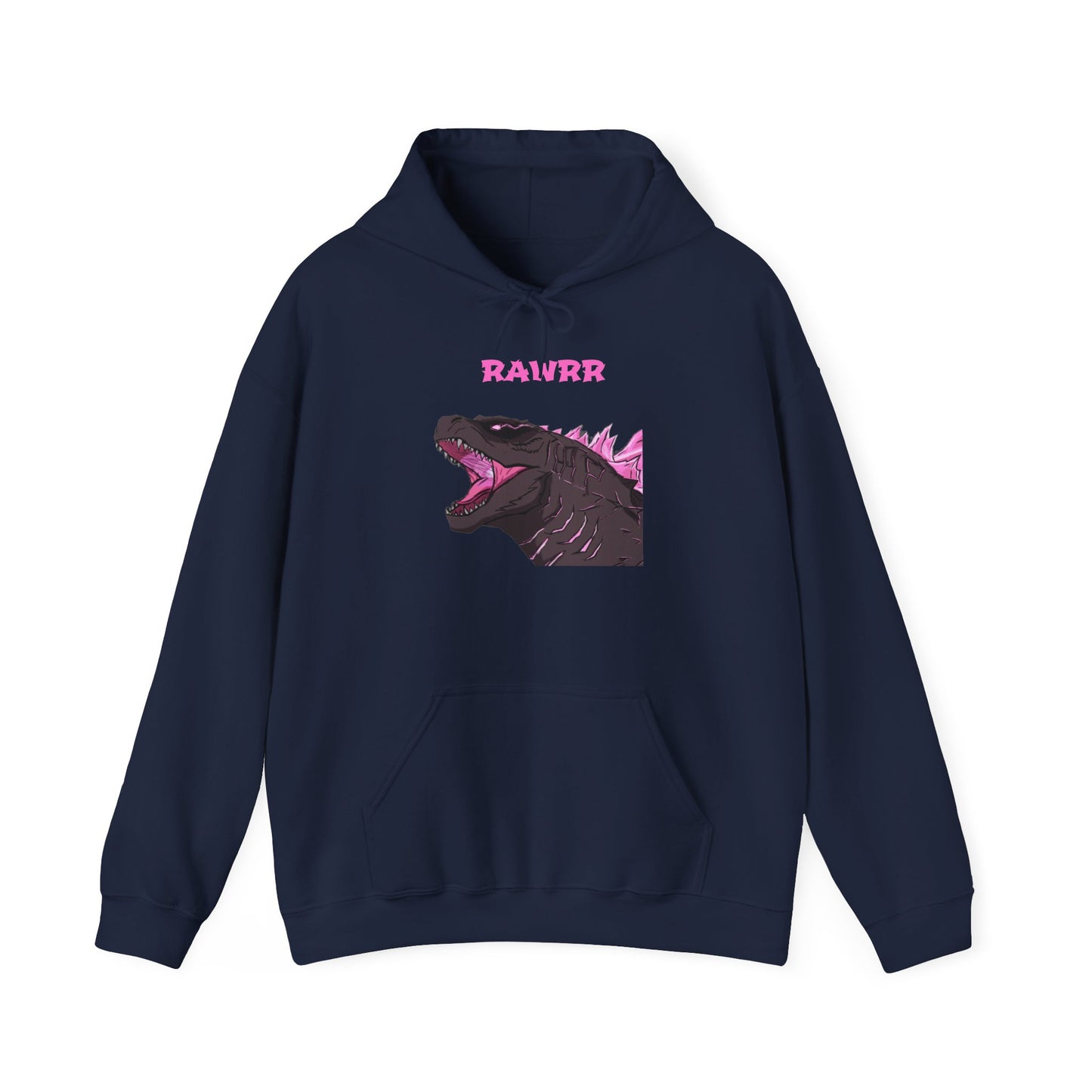 Godzilla Roar Hoodie — Retro Neon Kaiju Sweatshirt