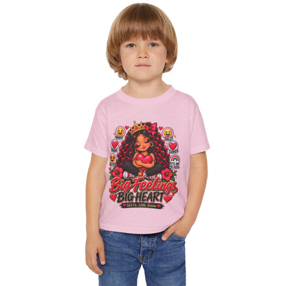 Big feelings Big Heart Toddler T-shirt