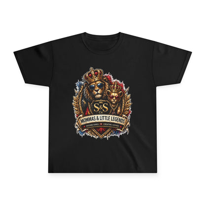 Youth Tee — “Mommas & Little Legends” Lion Crest Kids T‑Shirt