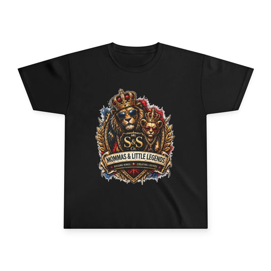 Youth Tee — “Mommas & Little Legends” Lion Crest Kids T‑Shirt