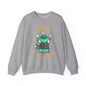 Sweatshirt — "Monday's Harshest Day of the Week" Cute Monster Graphic Crewneck