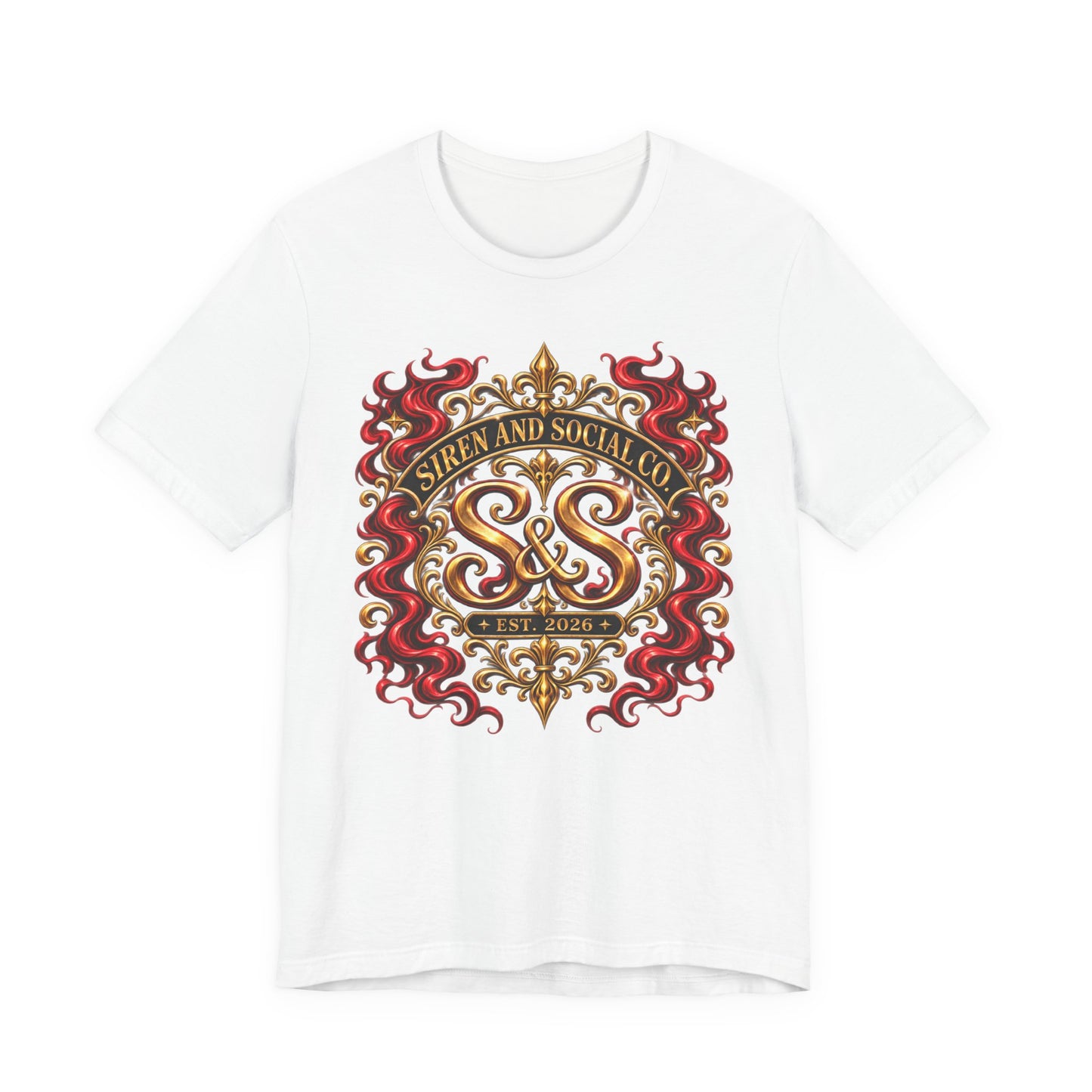 Graphic Tee — “Siren and Social Co.” Shirt